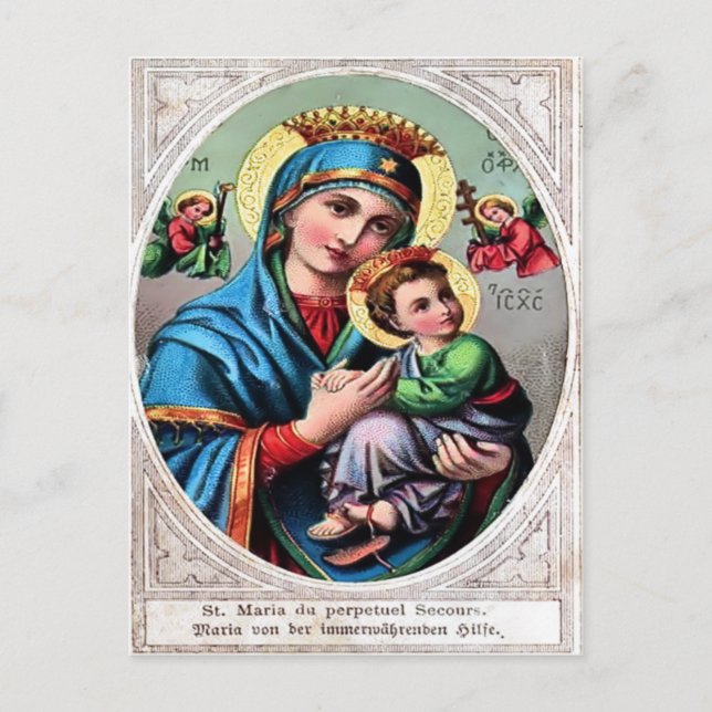 Carte postale de la mère Mary (Devant)