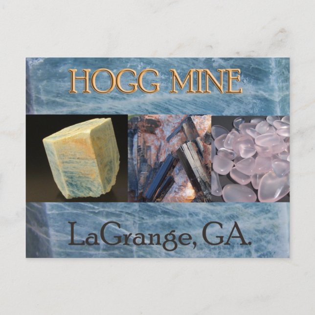 Carte postale de la mine Hogg (Devant)