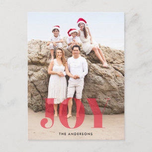Carte postale de la photo Satin Joy Christmas