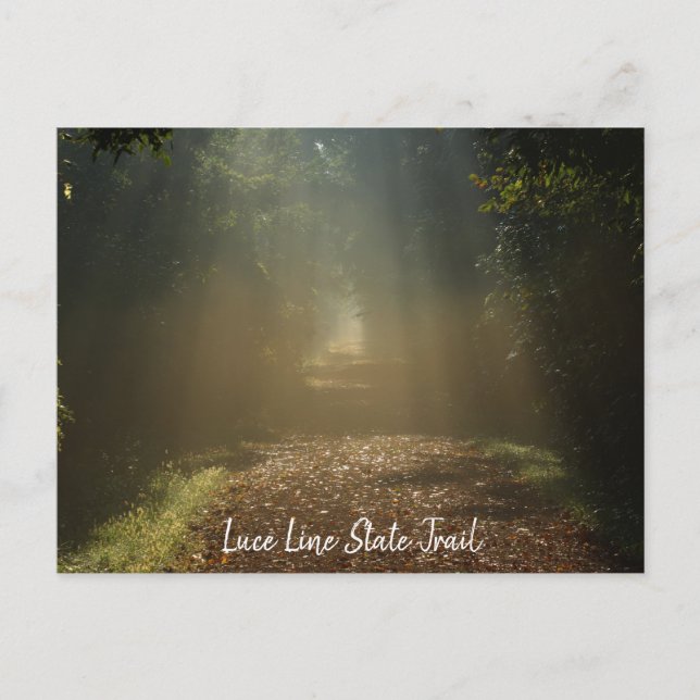 Carte postale de la piste d'état Luce Line (Devant)