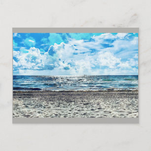 Carte postale de la plage de Fort Lauderdale