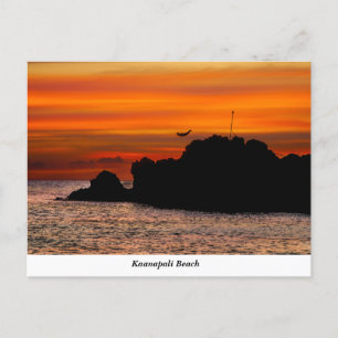 Carte postale de la plage de Kaanapali