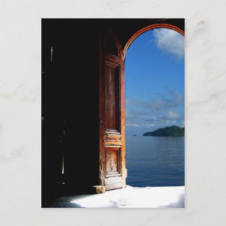 Carte postale de la porte de rêve des Caraïbes