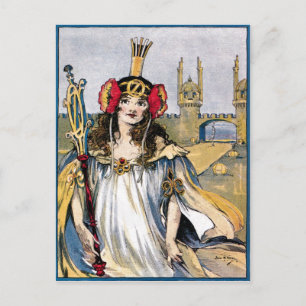 Carte postale de la princesse perdue d'Oz