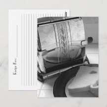 Carte postale de la recette grille-pain vintage