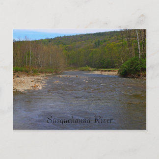 Carte postale de la rivière Susquehanna