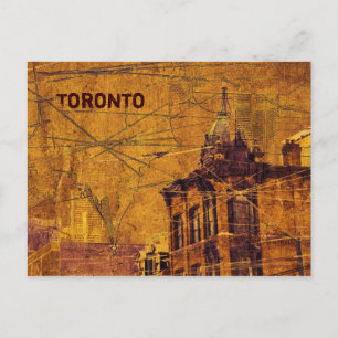 Carte postale de la rue Queen Toronto