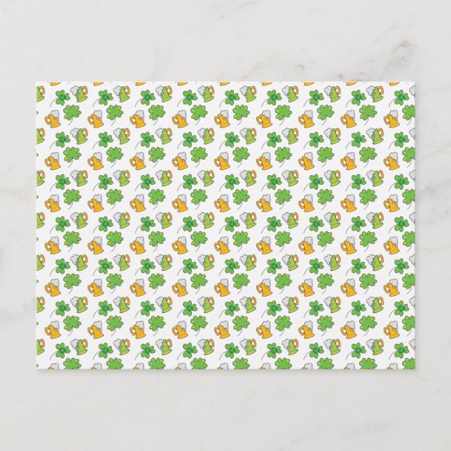 Carte postale de la Saint-Patrick (Devant)