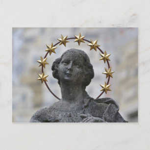 Carte postale de la Sainte Vierge Cesky Krumlov