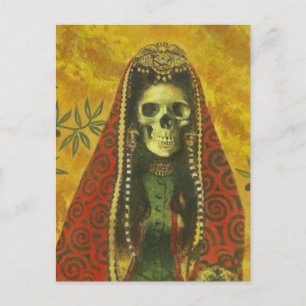 Carte postale de la sorcière de la mort