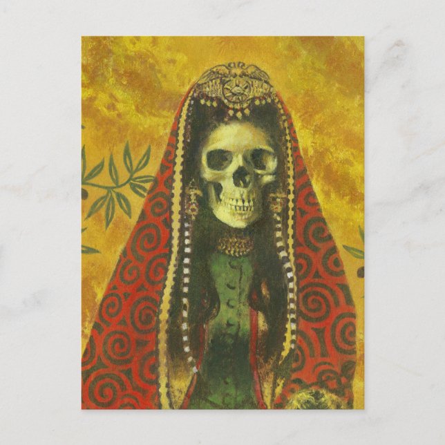 Carte postale de la sorcière de la mort (Devant)