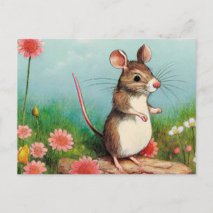 Carte postale de la souris