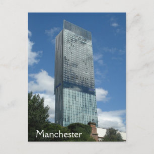 Carte postale de la tour Beetham de Manchester