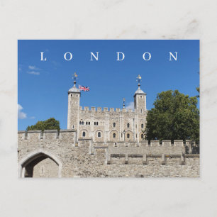Carte postale de la tour de Londres