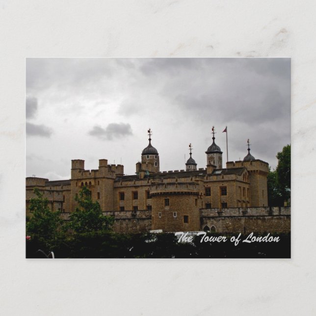 Carte postale de la Tour de Londres (Devant)