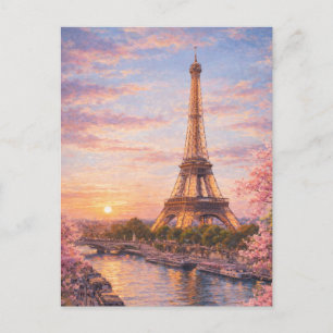 Carte postale de la Tour Eiffel de Paris