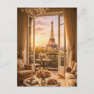 Carte postale de la Tour Eiffel de Paris