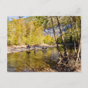 Carte postale de la traversée de la rivière Buffal