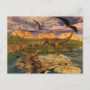 Carte postale de la vallée de Dinosaur