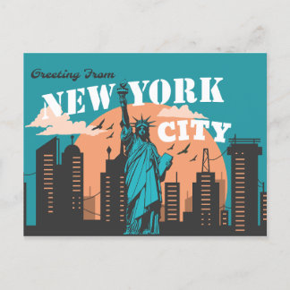 Carte postale de la ville de New York