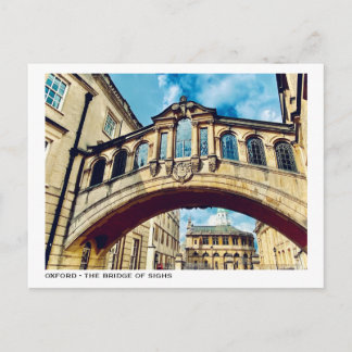 Carte postale de la ville d'Oxford