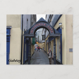 Carte postale de la voie de lait-beurre