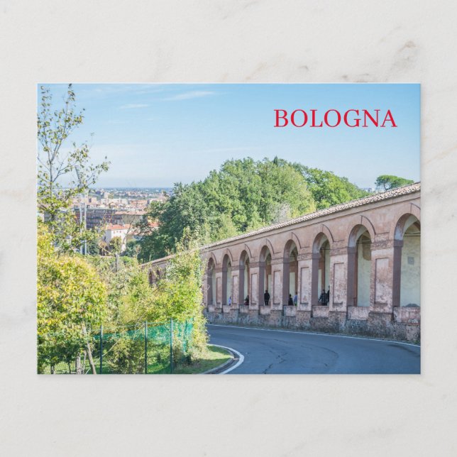 Carte postale de la vue du Portique de San Luca à  (Devant)