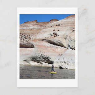 Carte postale de Lake Powell en pagaie