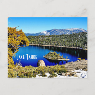 Carte postale de Lake Tahoe magnifique