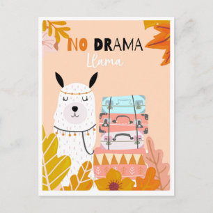 Carte postale de lama mignon