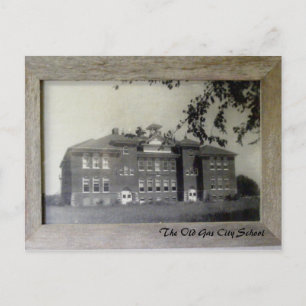 Carte postale de l'ancienne école