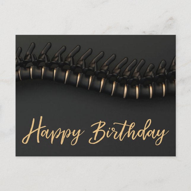 Carte postale de l'Anniversaire de la Chiropratiqu (Devant)