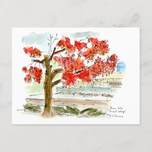 Carte Postale de l'aquarelle avant