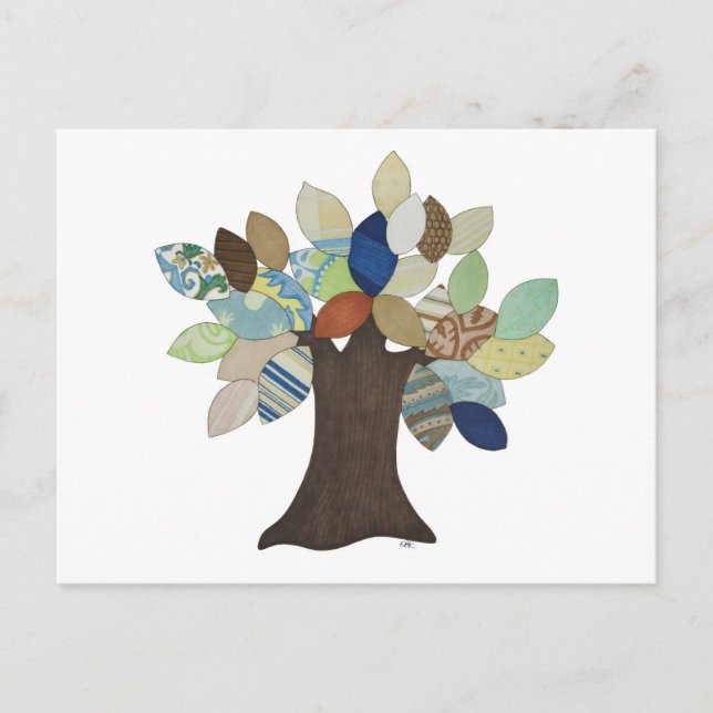 Carte postale de l'arbre d'argent (Devant)