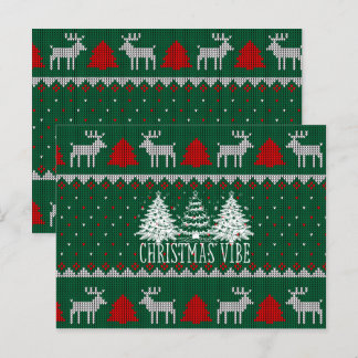 carte postale de l'arbre de Noël pour la joie de N