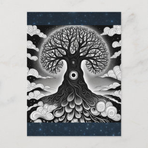 Carte postale de l'Arbre de Vie