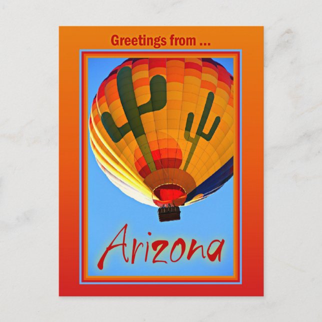 Carte postale de l'Arizona (Devant)