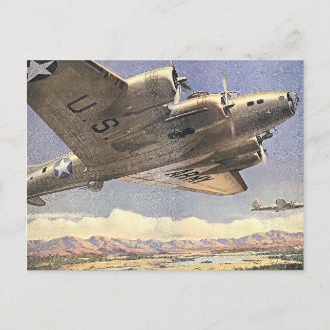 Carte postale de l'armée américaine (Devant)