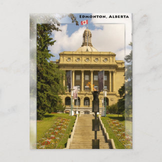 Carte postale de l'Assemblée législative d'Edmonto