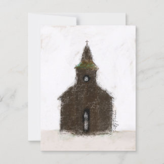 Carte postale de l'église