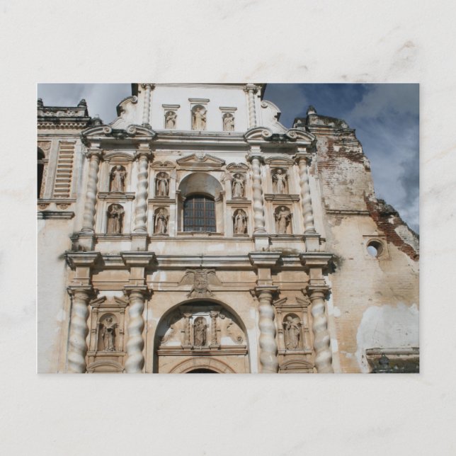 Carte postale de l'église (Devant)