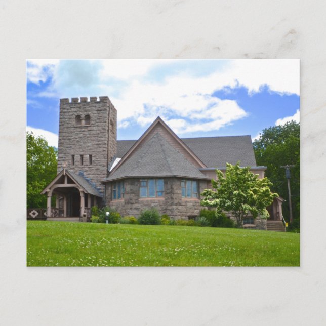 Carte postale de l'Église congrégationnelle (Devant)