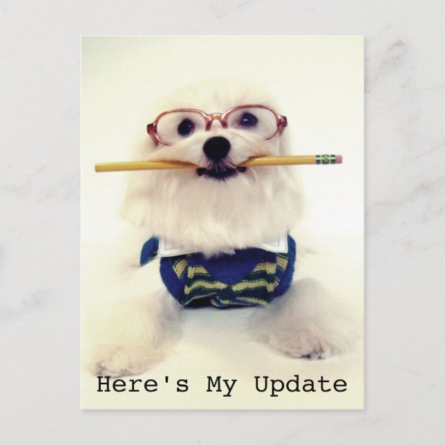 Carte Postale De l'élève au parent (Devant)