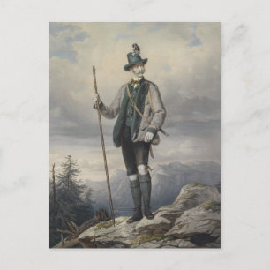 Carte postale de l'empereur François-Joseph d'Autr