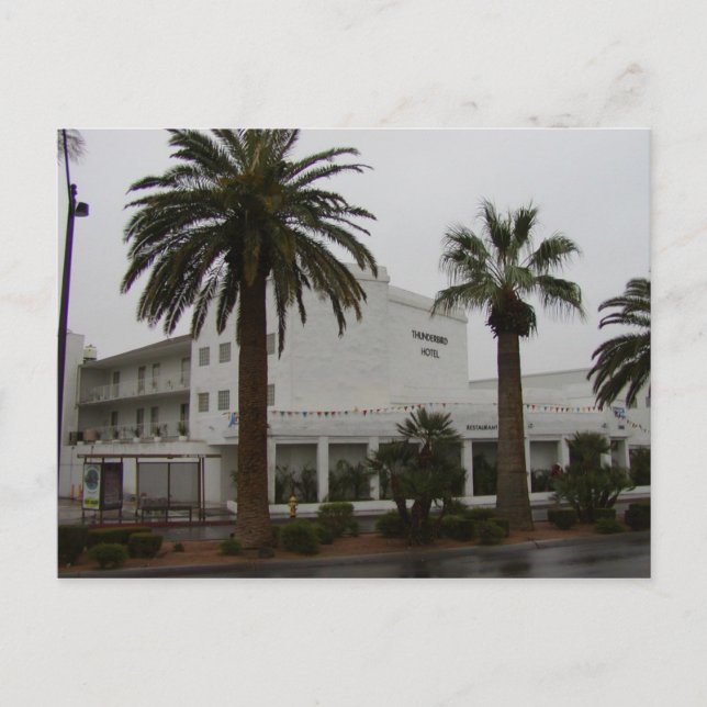 Carte postale de l'hôtel Thunderbird Las Vegas (Devant)
