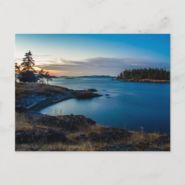 Carte postale de l'île Darcy Victoria BC (Devant)