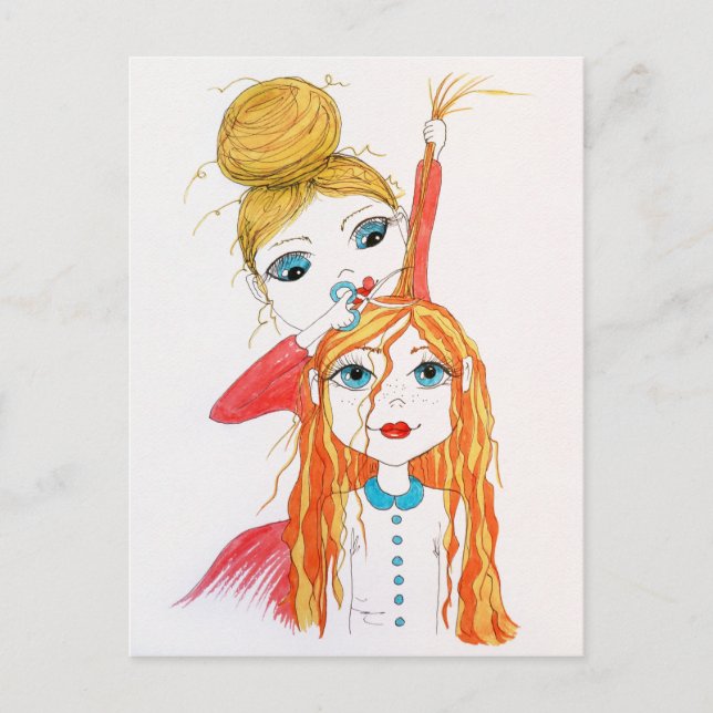 Carte postale de l'illustration de l'art lunaire d (Devant)