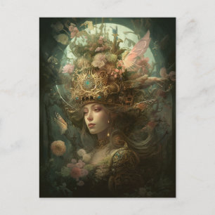 Carte postale de l'Imaginaire Queen Goddess