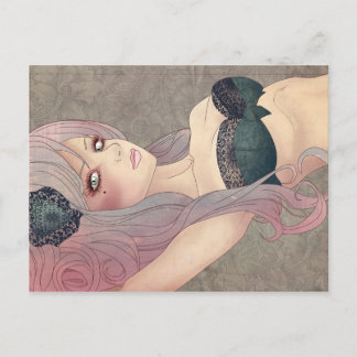 Carte postale de lingerie victorienne