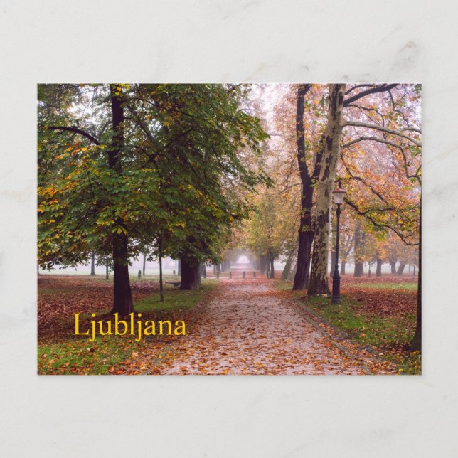Carte postale de Ljubljana (Devant)